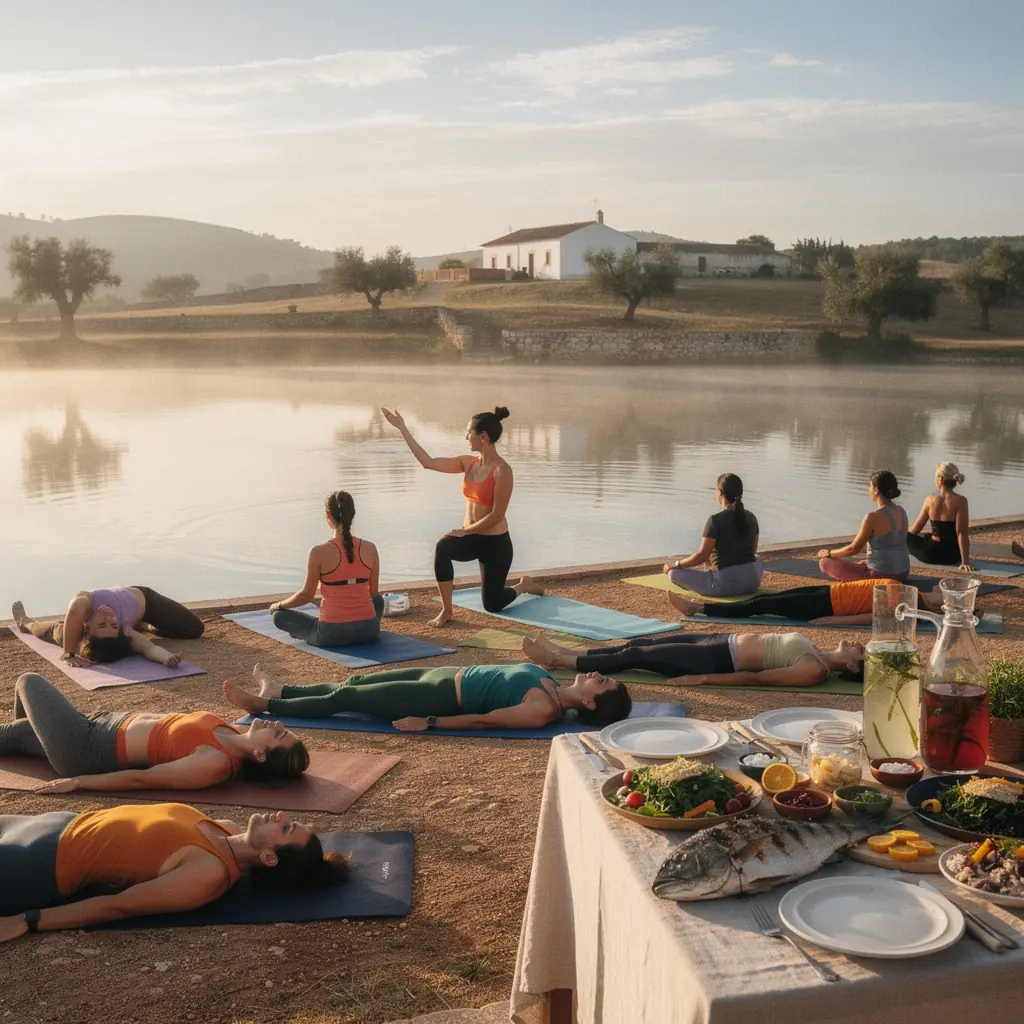 Prato colorido com peixe grelhado e vegetais frescos, representando uma refeição equilibrada e nutritiva.