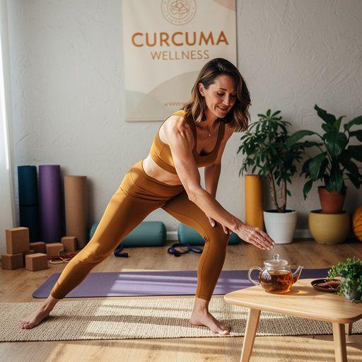 Uma refeição saudável com peixe fresco, verduras, frutas, nozes e sementes, disposta de maneira colorida e atrativa.